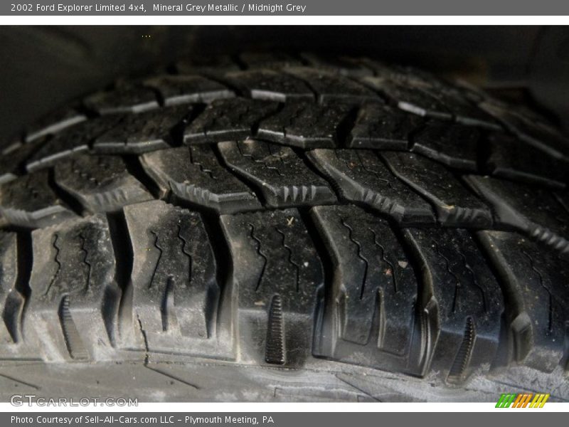 Mineral Grey Metallic / Midnight Grey 2002 Ford Explorer Limited 4x4