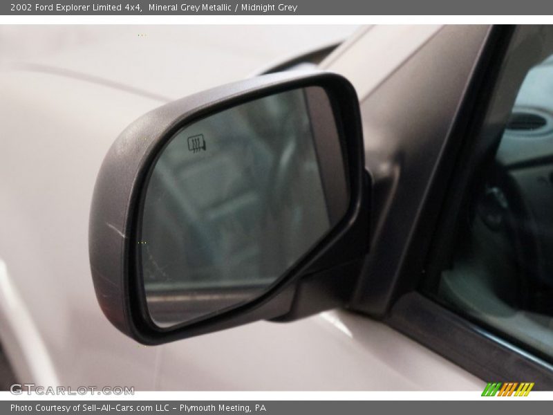 Mineral Grey Metallic / Midnight Grey 2002 Ford Explorer Limited 4x4