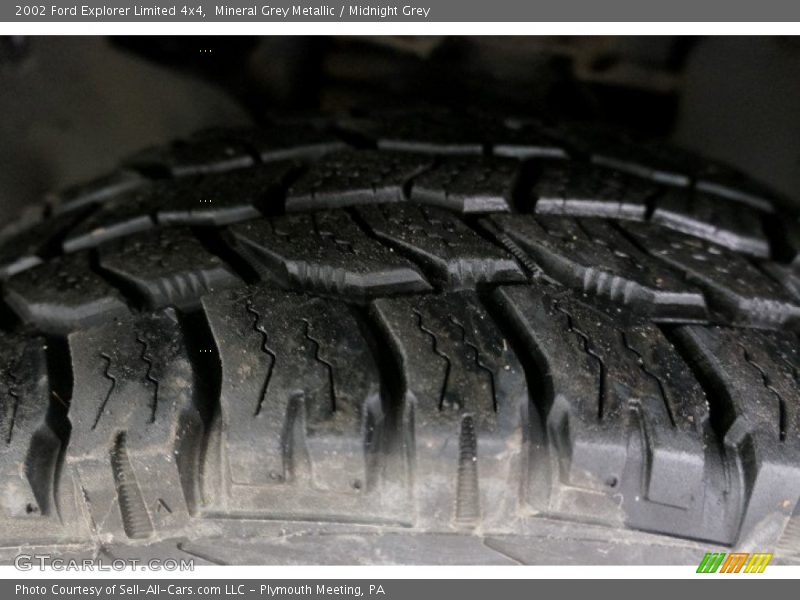 Mineral Grey Metallic / Midnight Grey 2002 Ford Explorer Limited 4x4