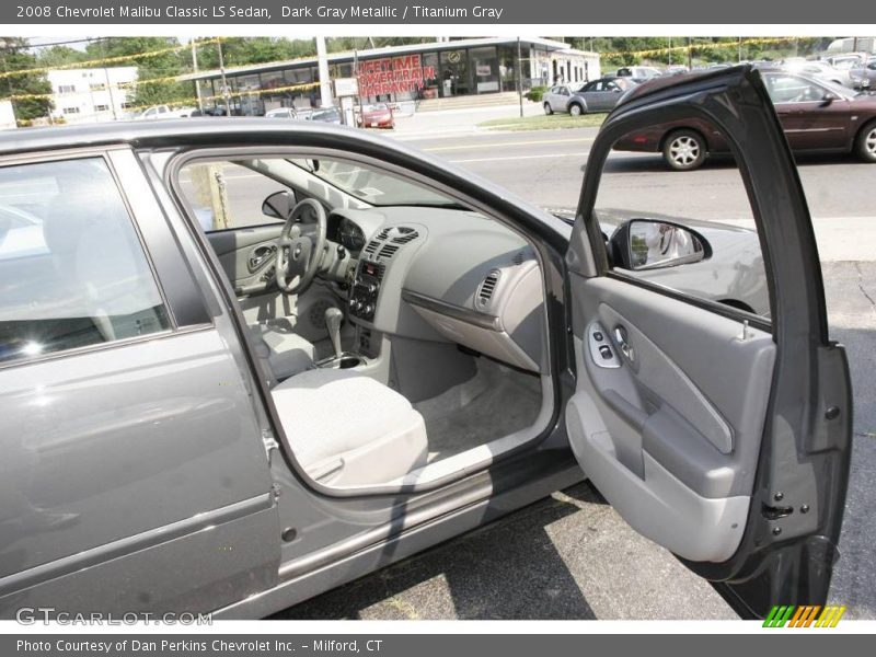 Dark Gray Metallic / Titanium Gray 2008 Chevrolet Malibu Classic LS Sedan