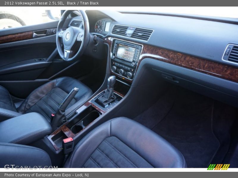 Dashboard of 2012 Passat 2.5L SEL