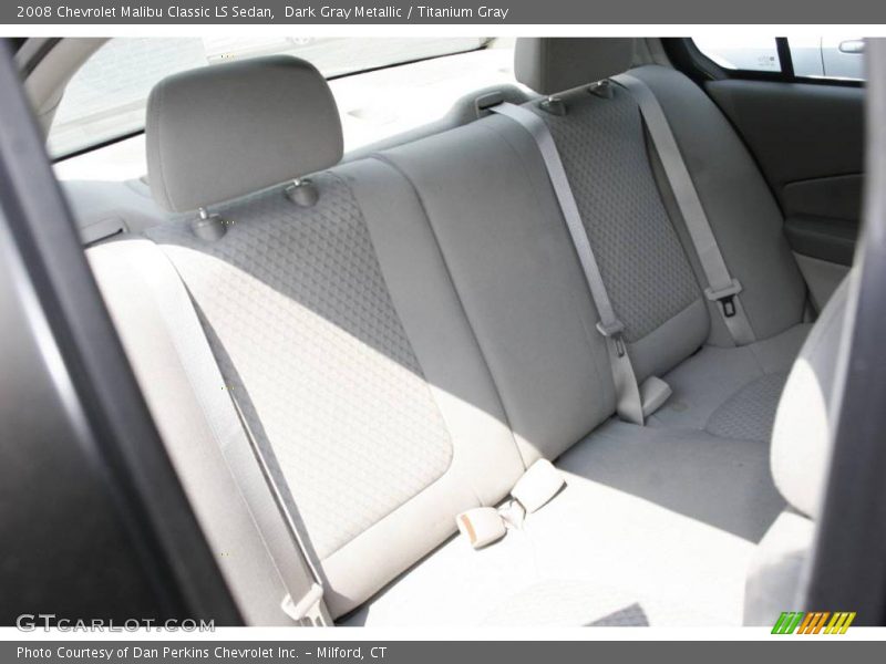 Dark Gray Metallic / Titanium Gray 2008 Chevrolet Malibu Classic LS Sedan