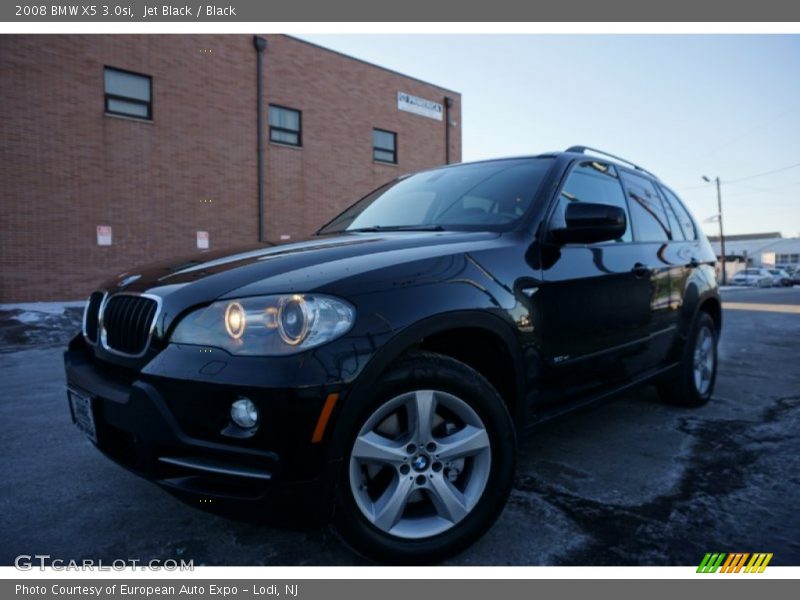 Jet Black / Black 2008 BMW X5 3.0si