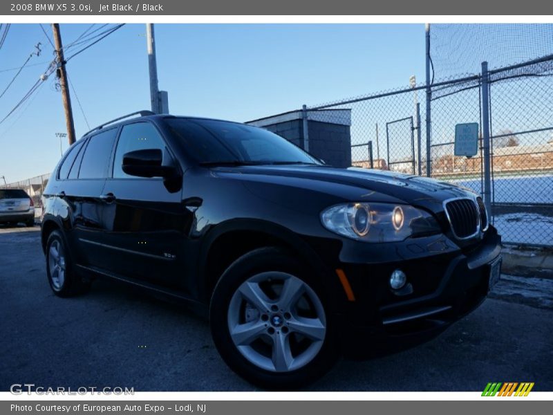 Jet Black / Black 2008 BMW X5 3.0si