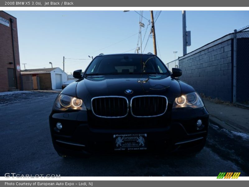 Jet Black / Black 2008 BMW X5 3.0si