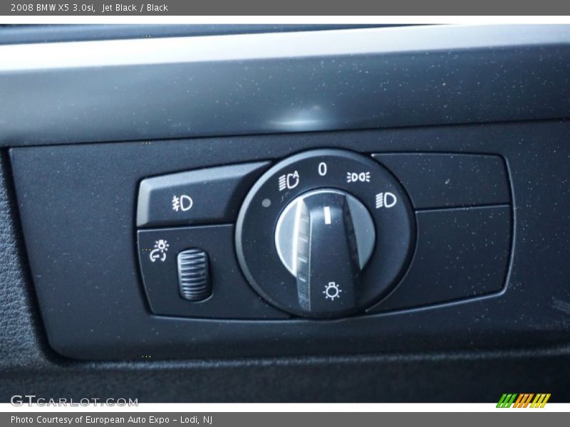 Jet Black / Black 2008 BMW X5 3.0si