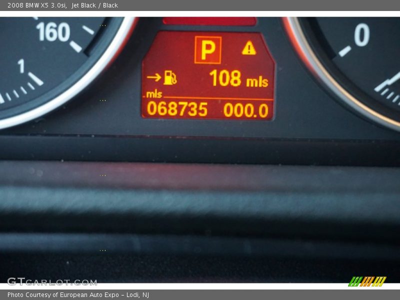 Jet Black / Black 2008 BMW X5 3.0si