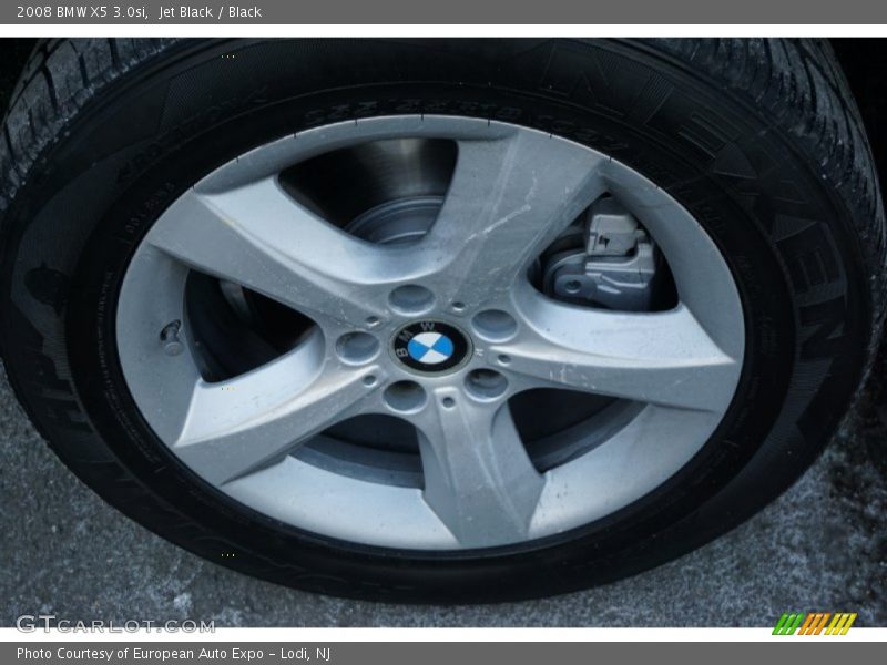 Jet Black / Black 2008 BMW X5 3.0si