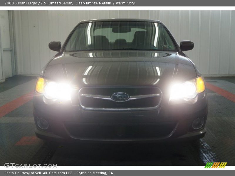 Deep Bronze Metallic / Warm Ivory 2008 Subaru Legacy 2.5i Limited Sedan