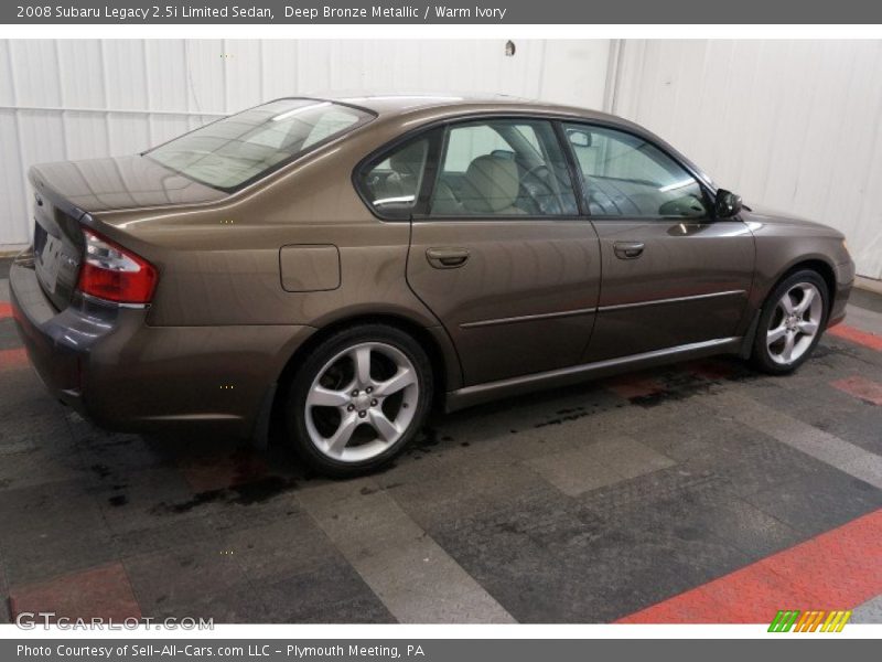 Deep Bronze Metallic / Warm Ivory 2008 Subaru Legacy 2.5i Limited Sedan