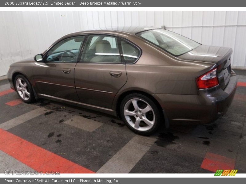 Deep Bronze Metallic / Warm Ivory 2008 Subaru Legacy 2.5i Limited Sedan