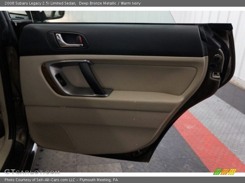 Deep Bronze Metallic / Warm Ivory 2008 Subaru Legacy 2.5i Limited Sedan