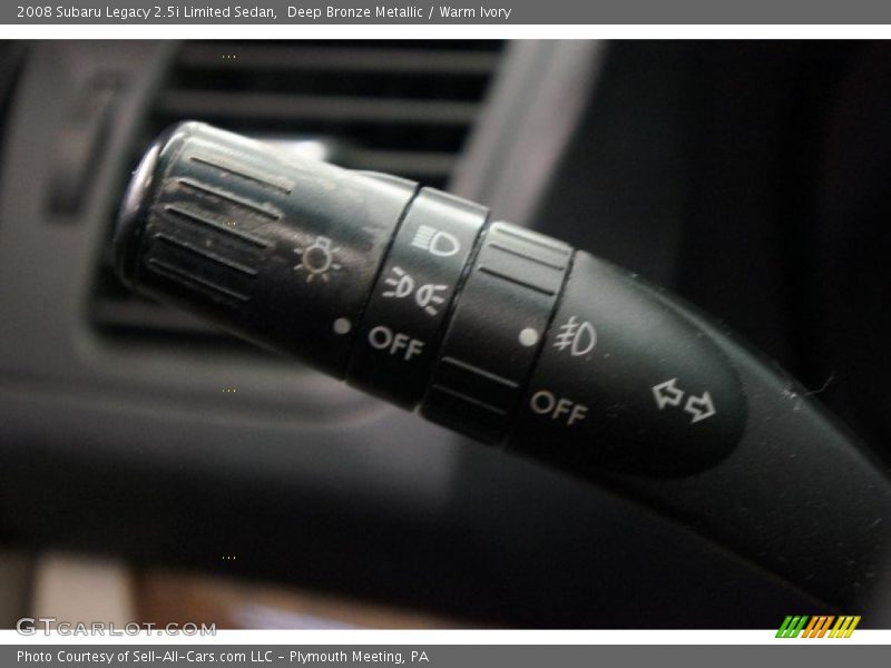 Deep Bronze Metallic / Warm Ivory 2008 Subaru Legacy 2.5i Limited Sedan