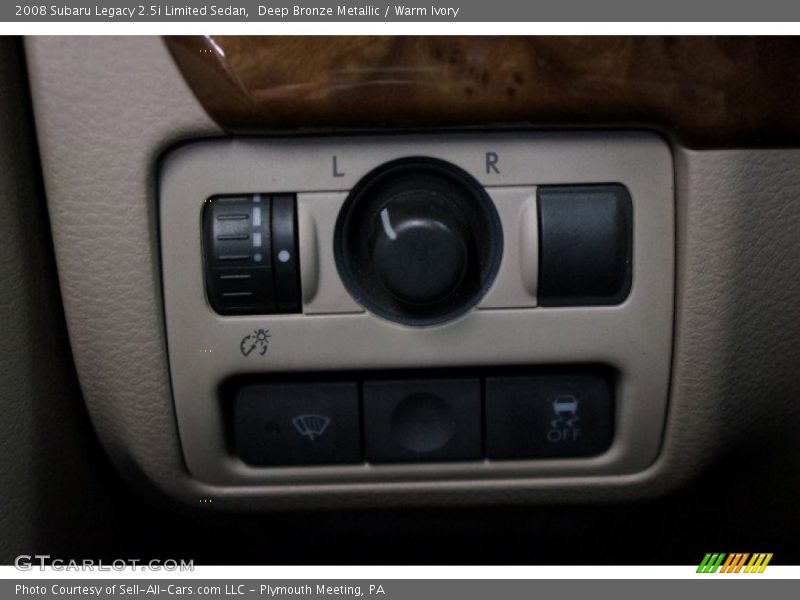Deep Bronze Metallic / Warm Ivory 2008 Subaru Legacy 2.5i Limited Sedan