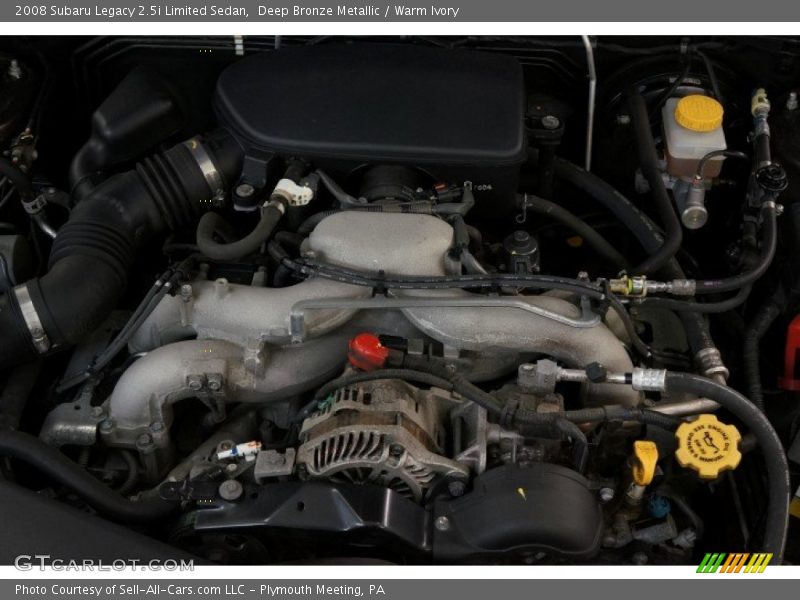Deep Bronze Metallic / Warm Ivory 2008 Subaru Legacy 2.5i Limited Sedan