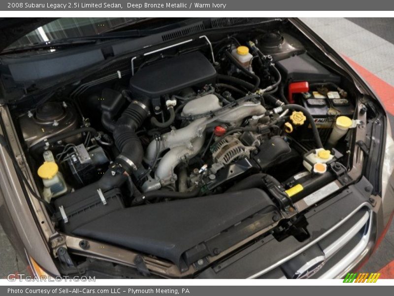 Deep Bronze Metallic / Warm Ivory 2008 Subaru Legacy 2.5i Limited Sedan