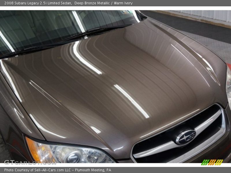 Deep Bronze Metallic / Warm Ivory 2008 Subaru Legacy 2.5i Limited Sedan