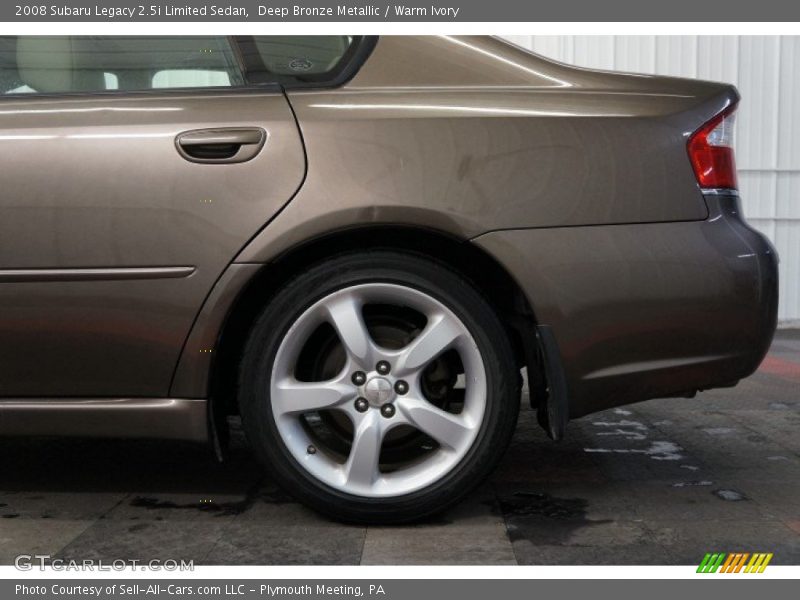 Deep Bronze Metallic / Warm Ivory 2008 Subaru Legacy 2.5i Limited Sedan