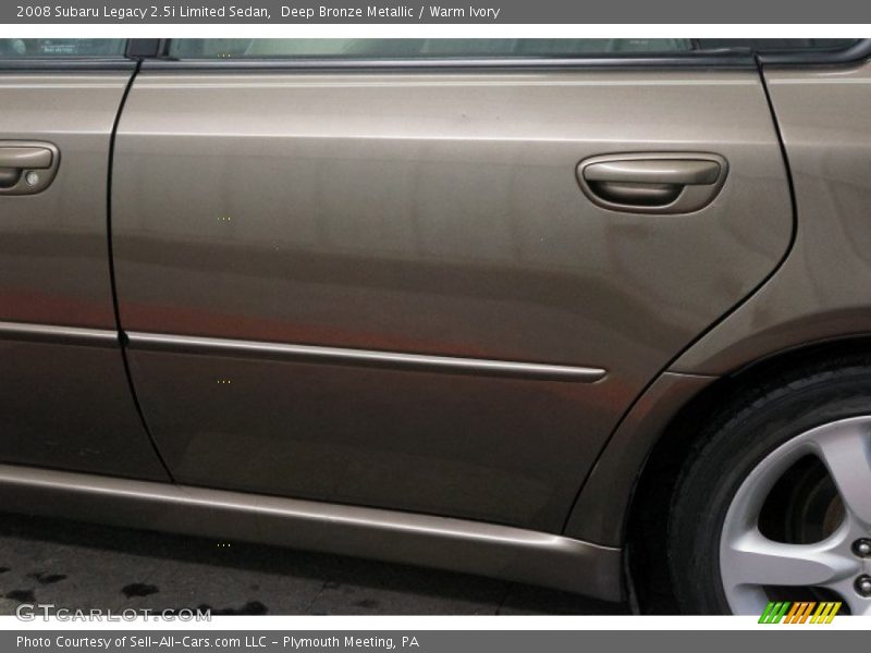 Deep Bronze Metallic / Warm Ivory 2008 Subaru Legacy 2.5i Limited Sedan