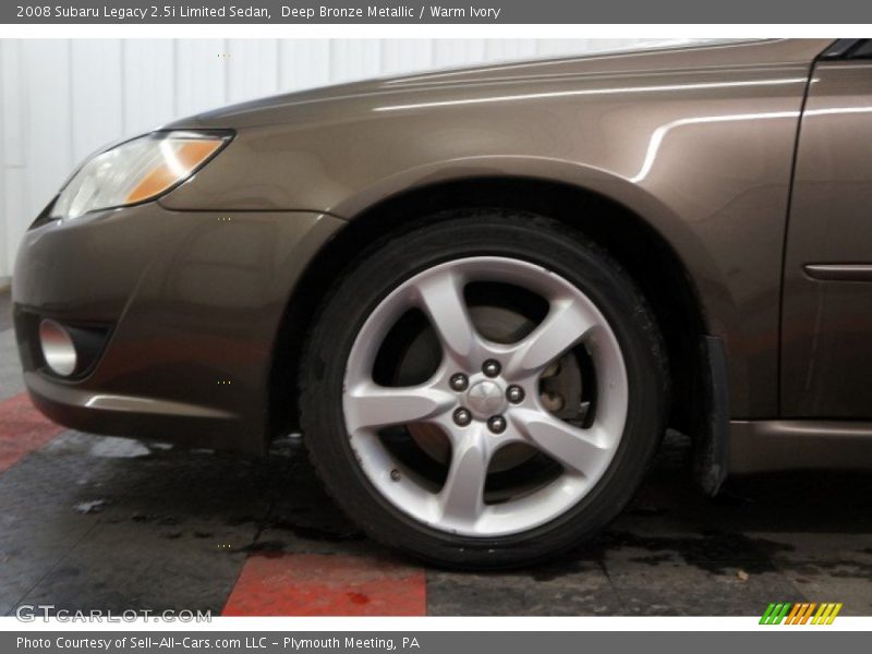 Deep Bronze Metallic / Warm Ivory 2008 Subaru Legacy 2.5i Limited Sedan
