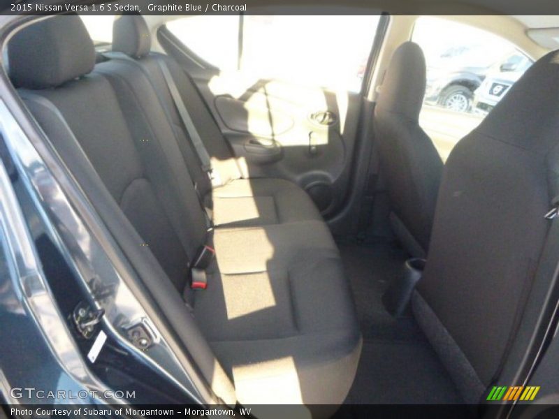 Graphite Blue / Charcoal 2015 Nissan Versa 1.6 S Sedan