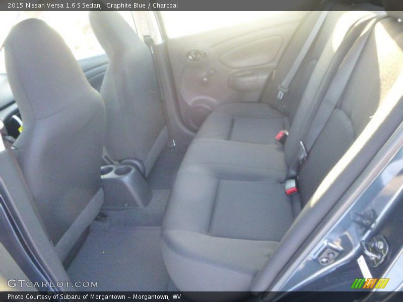 Graphite Blue / Charcoal 2015 Nissan Versa 1.6 S Sedan