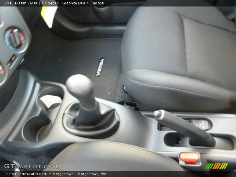 Graphite Blue / Charcoal 2015 Nissan Versa 1.6 S Sedan