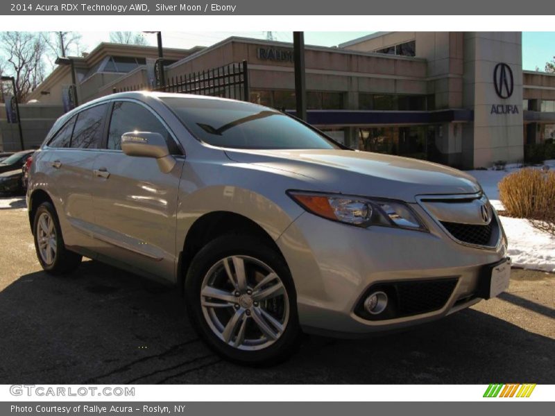 Silver Moon / Ebony 2014 Acura RDX Technology AWD