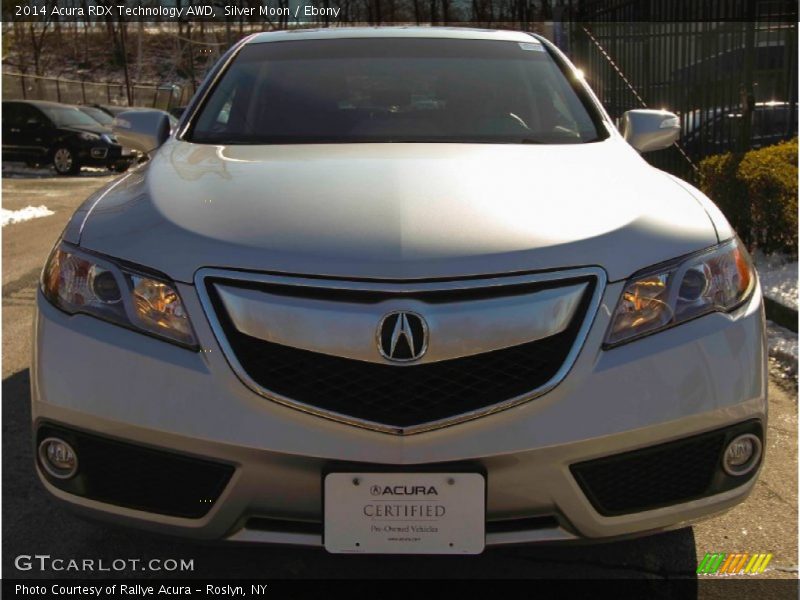 Silver Moon / Ebony 2014 Acura RDX Technology AWD