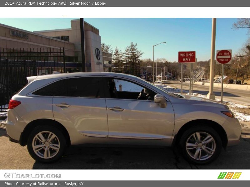 Silver Moon / Ebony 2014 Acura RDX Technology AWD