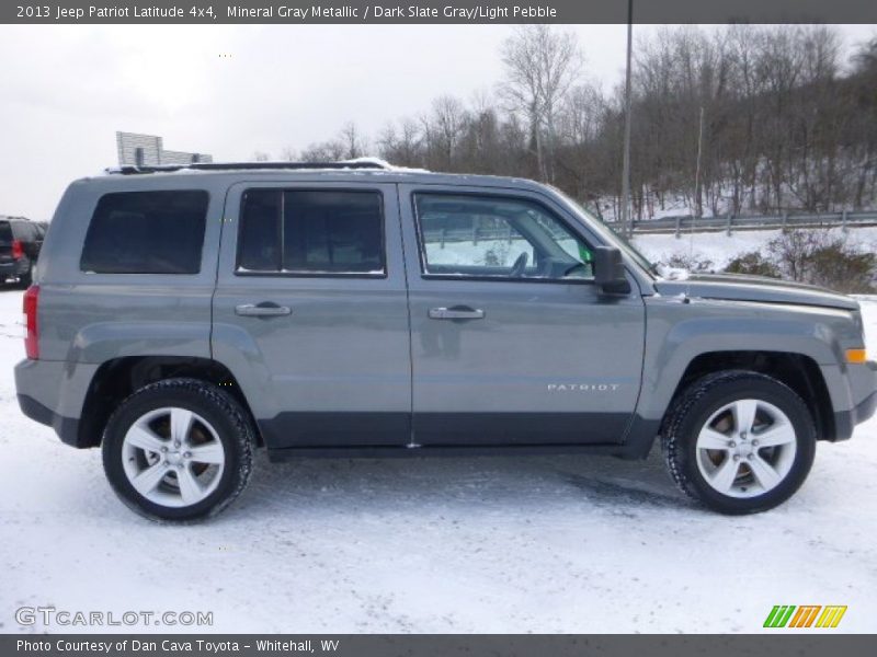 Mineral Gray Metallic / Dark Slate Gray/Light Pebble 2013 Jeep Patriot Latitude 4x4