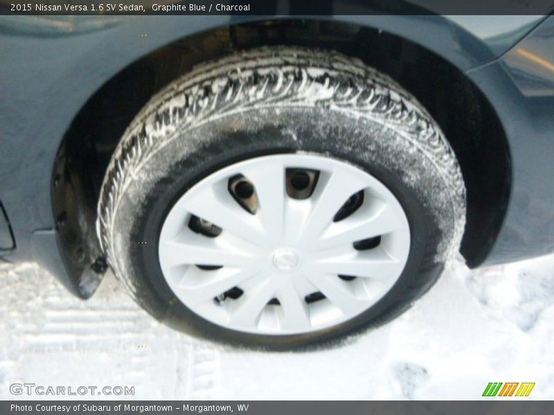 Graphite Blue / Charcoal 2015 Nissan Versa 1.6 SV Sedan