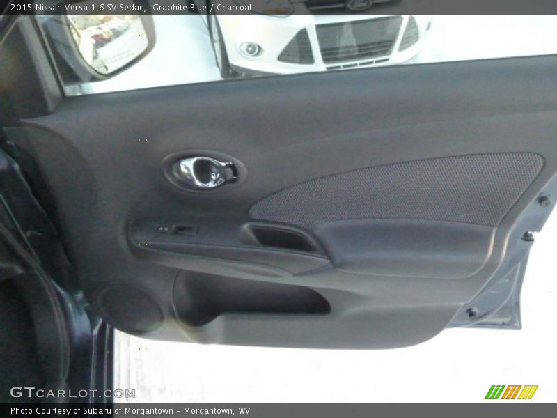 Graphite Blue / Charcoal 2015 Nissan Versa 1.6 SV Sedan