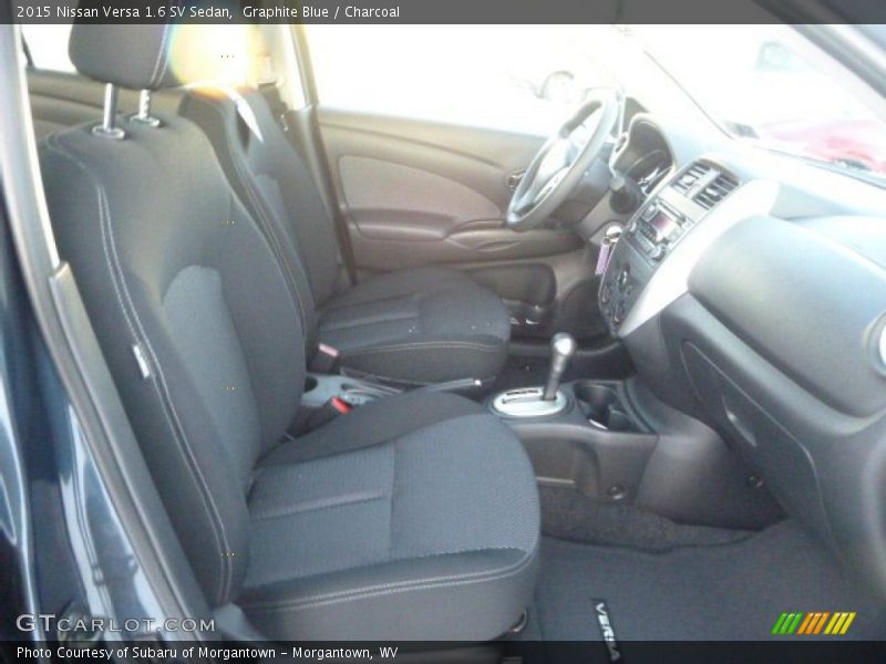 Graphite Blue / Charcoal 2015 Nissan Versa 1.6 SV Sedan