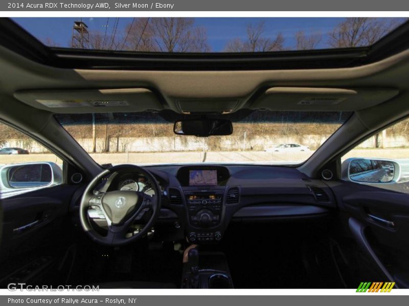 Silver Moon / Ebony 2014 Acura RDX Technology AWD