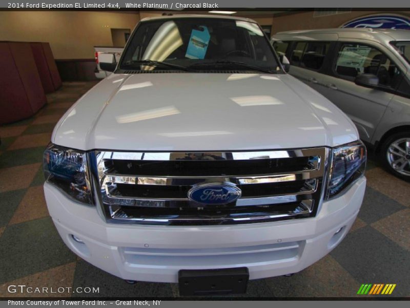 White Platinum / Charcoal Black 2014 Ford Expedition EL Limited 4x4