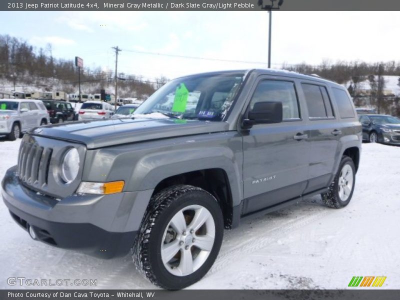 Mineral Gray Metallic / Dark Slate Gray/Light Pebble 2013 Jeep Patriot Latitude 4x4