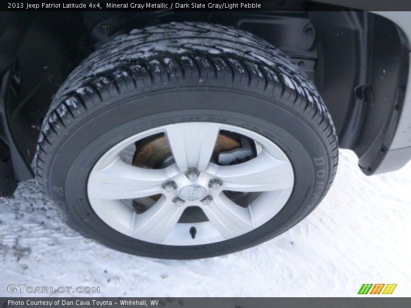 Mineral Gray Metallic / Dark Slate Gray/Light Pebble 2013 Jeep Patriot Latitude 4x4