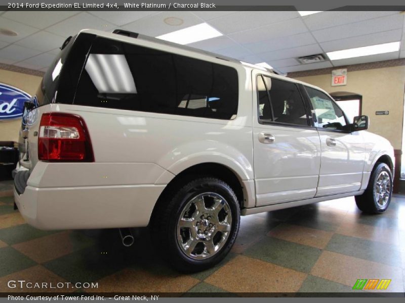 White Platinum / Charcoal Black 2014 Ford Expedition EL Limited 4x4
