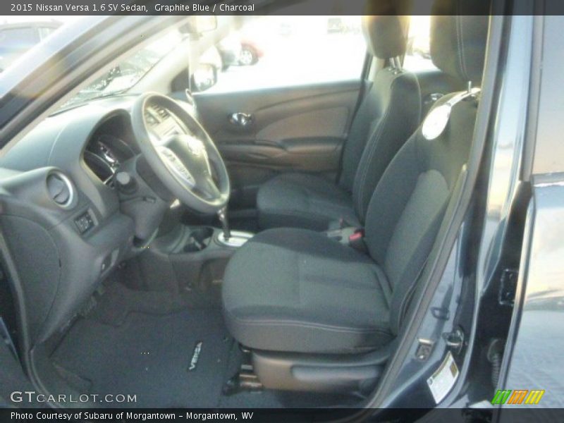 Graphite Blue / Charcoal 2015 Nissan Versa 1.6 SV Sedan