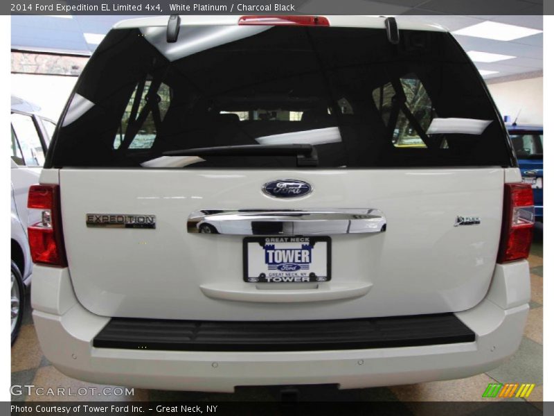 White Platinum / Charcoal Black 2014 Ford Expedition EL Limited 4x4
