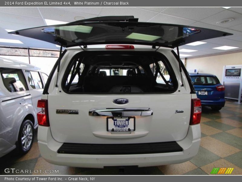 White Platinum / Charcoal Black 2014 Ford Expedition EL Limited 4x4