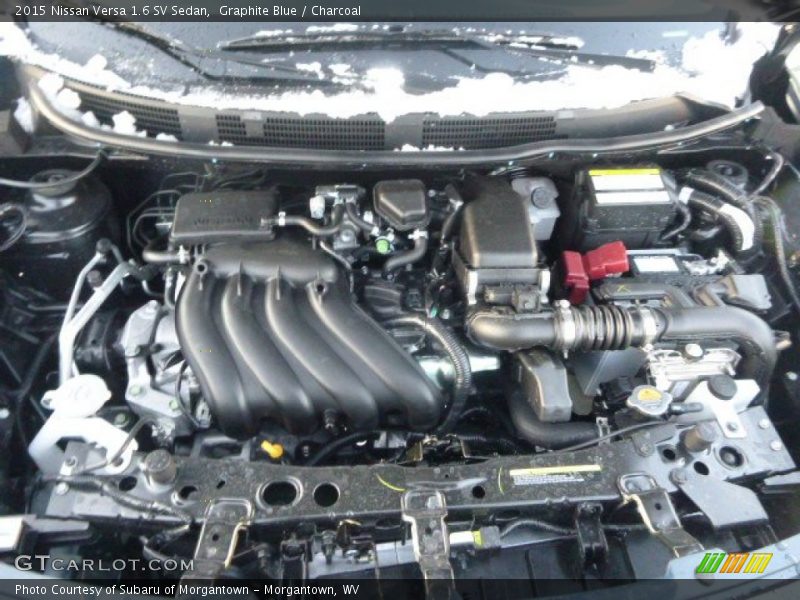 Graphite Blue / Charcoal 2015 Nissan Versa 1.6 SV Sedan
