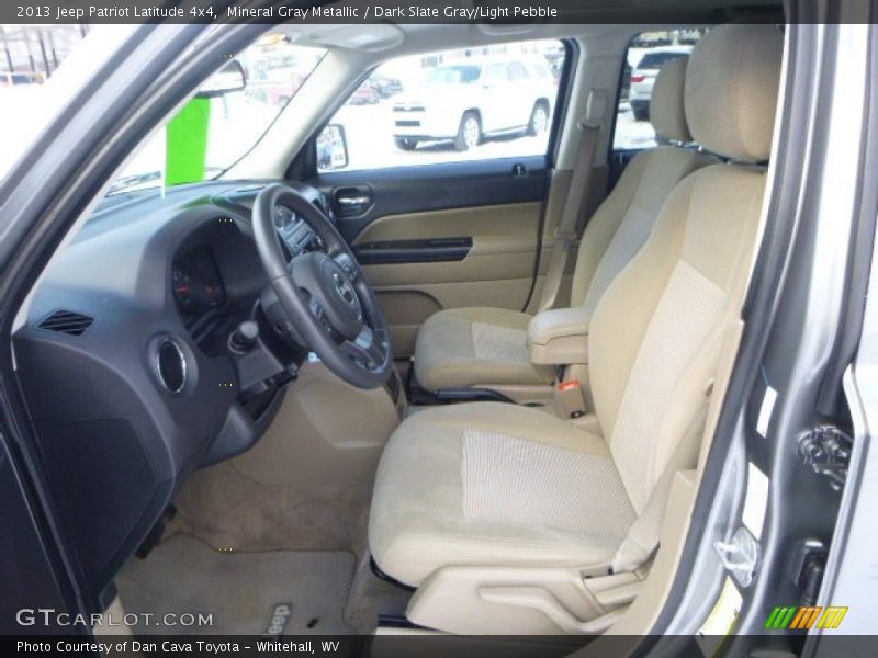 Mineral Gray Metallic / Dark Slate Gray/Light Pebble 2013 Jeep Patriot Latitude 4x4