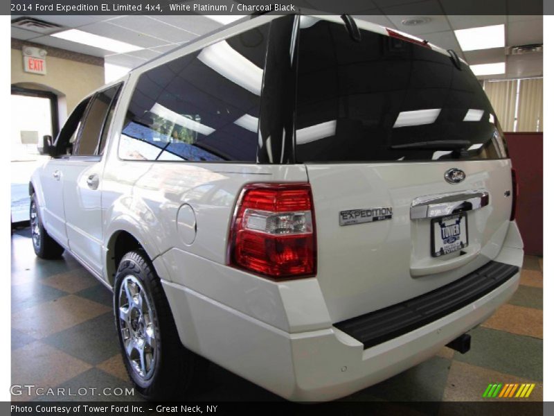 White Platinum / Charcoal Black 2014 Ford Expedition EL Limited 4x4