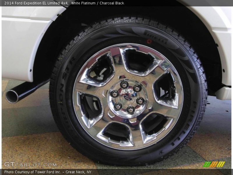 White Platinum / Charcoal Black 2014 Ford Expedition EL Limited 4x4