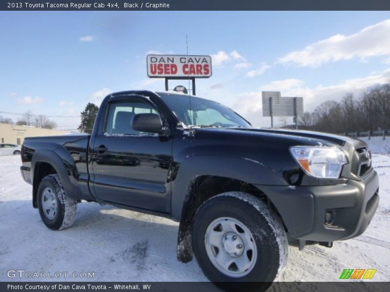 Black / Graphite 2013 Toyota Tacoma Regular Cab 4x4