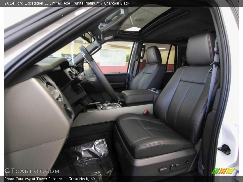 White Platinum / Charcoal Black 2014 Ford Expedition EL Limited 4x4