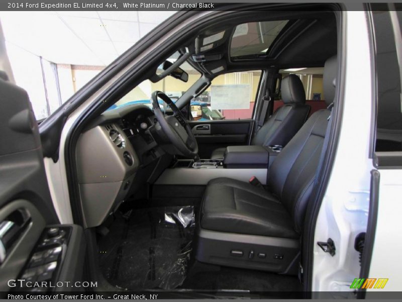 White Platinum / Charcoal Black 2014 Ford Expedition EL Limited 4x4
