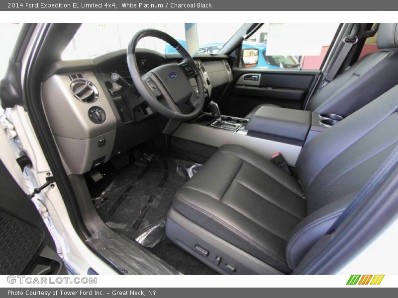 White Platinum / Charcoal Black 2014 Ford Expedition EL Limited 4x4